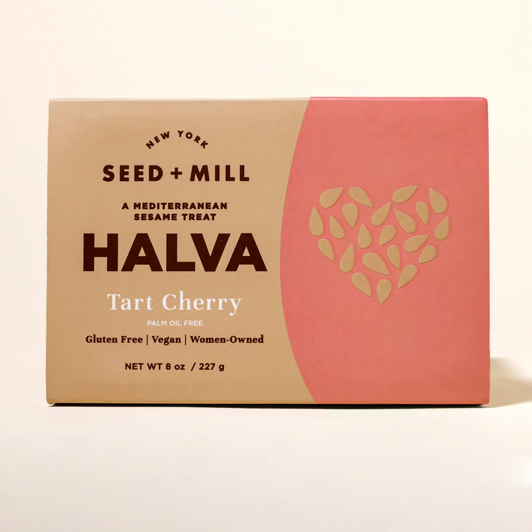 Tart Cherry Halva, 227g - Kosher Sesame Candy