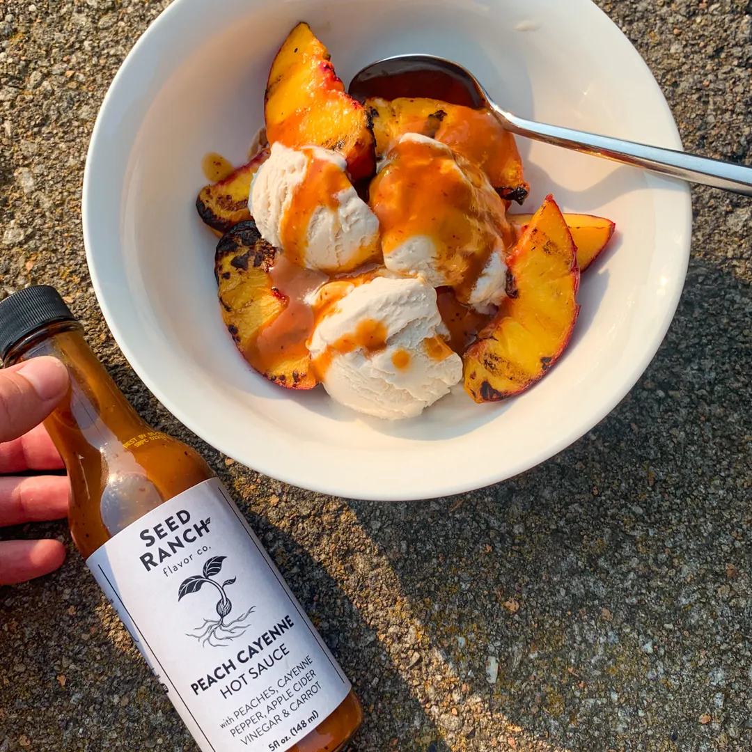 Peach Cayenne Hot Sauce | Medium Heat | 5 oz