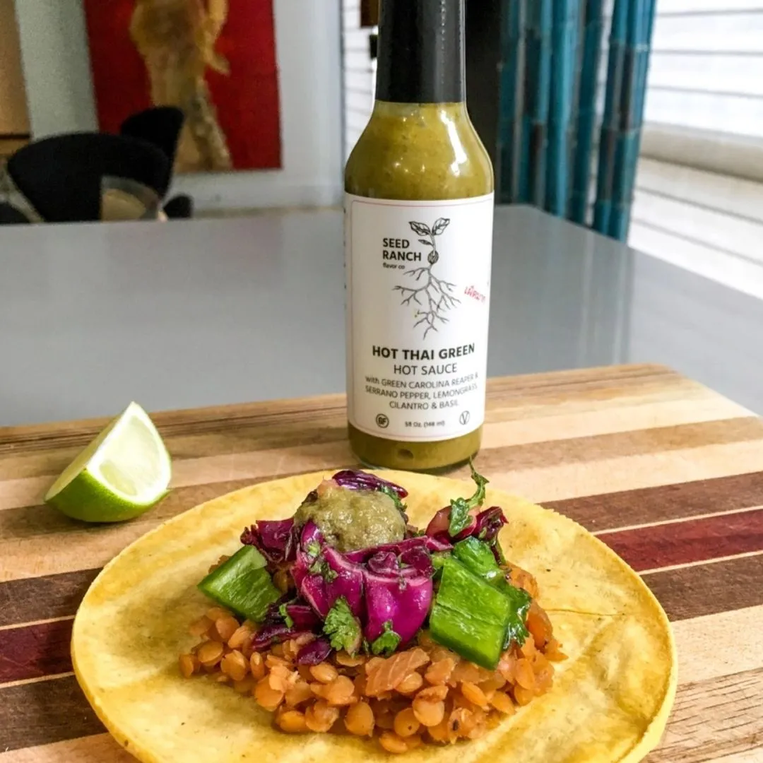 Reaper Lemongrass Hot Sauce | HOT Thai Green | 5 oz