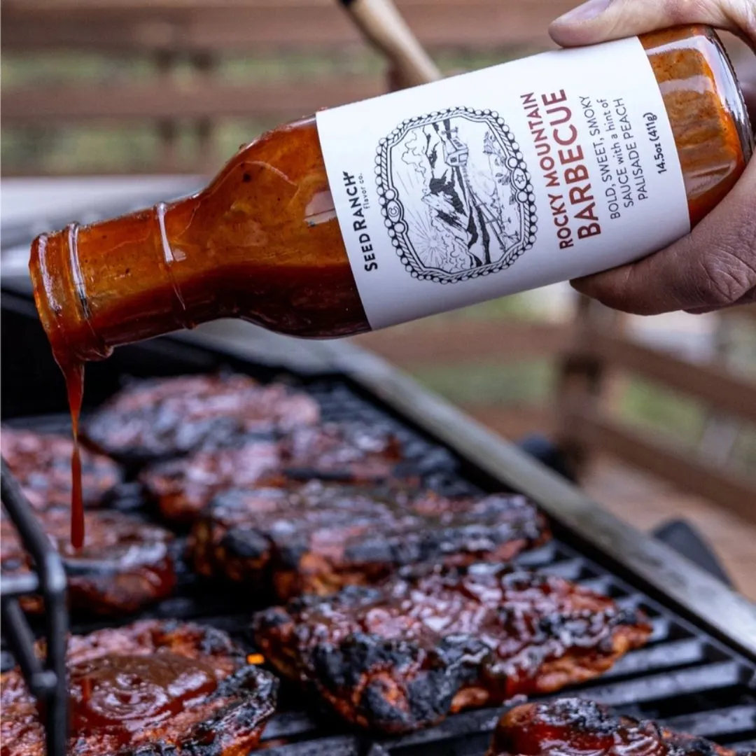 Sweet Smoky BBQ Sauce | Rocky Mountain BBQ | 14.5 oz