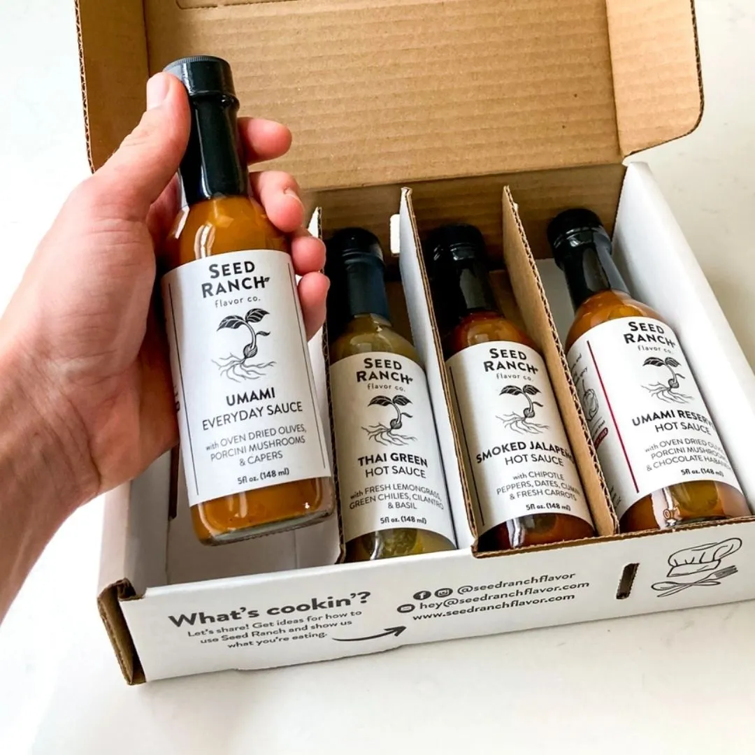 Classics Hot Sauce Gift Set | 4 x 5 oz Bottles