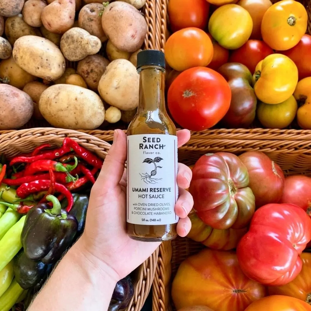 Habanero Umami Hot Sauce | Umami Reserve | Hot | 5 oz