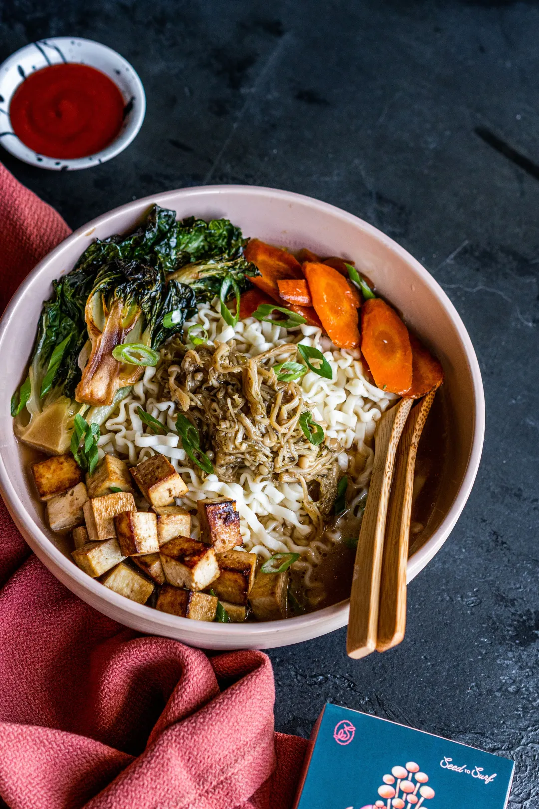 Enoki Mushroom Snow Crab (Vegan)