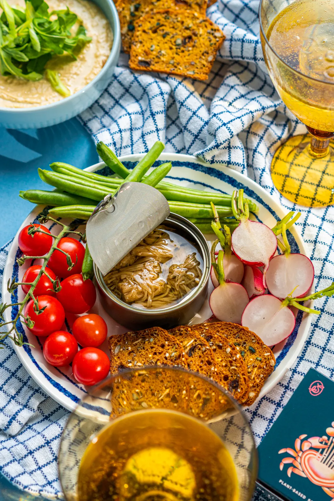 Enoki Mushroom Snow Crab (Vegan)