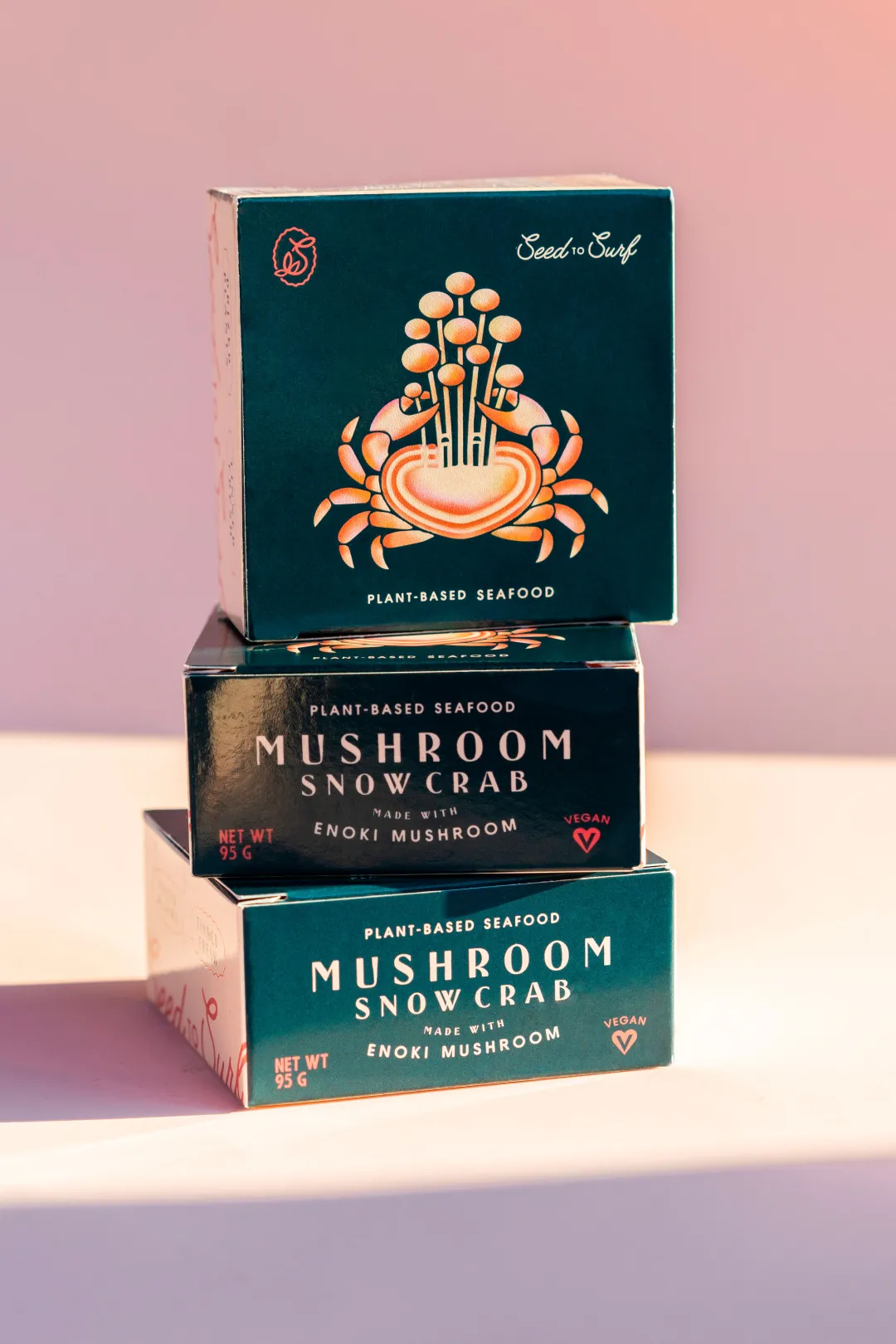Enoki Mushroom Snow Crab (Vegan)