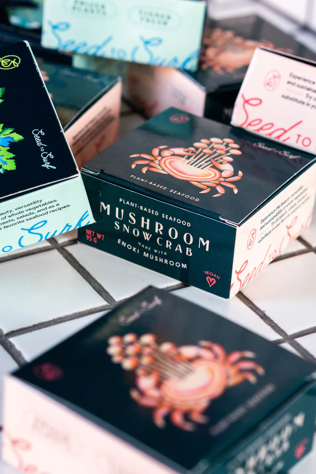 Enoki Mushroom Snow Crab (Vegan)