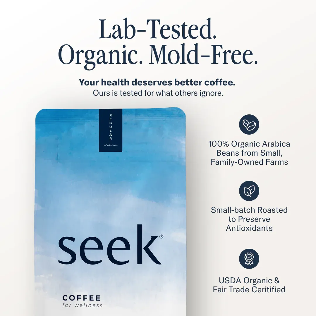 Seek® Organic Mold & Mycotoxin Free Coffee