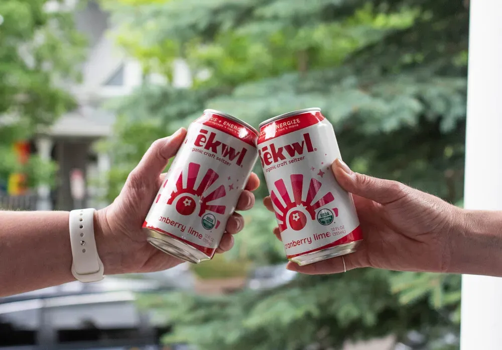 Cranberry Lime Adaptogenic Sparkling Water