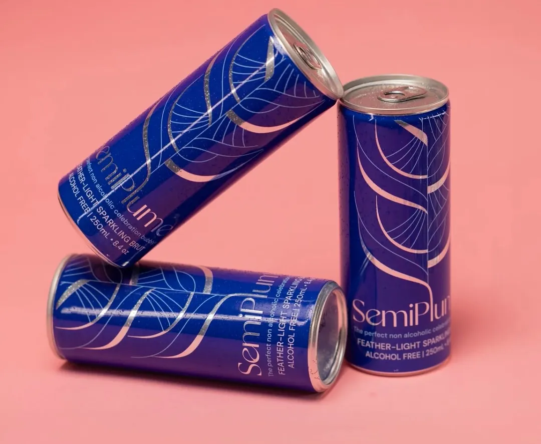Semiplume, Na Sparkling Brut - Cans 24 Pack (8oz)