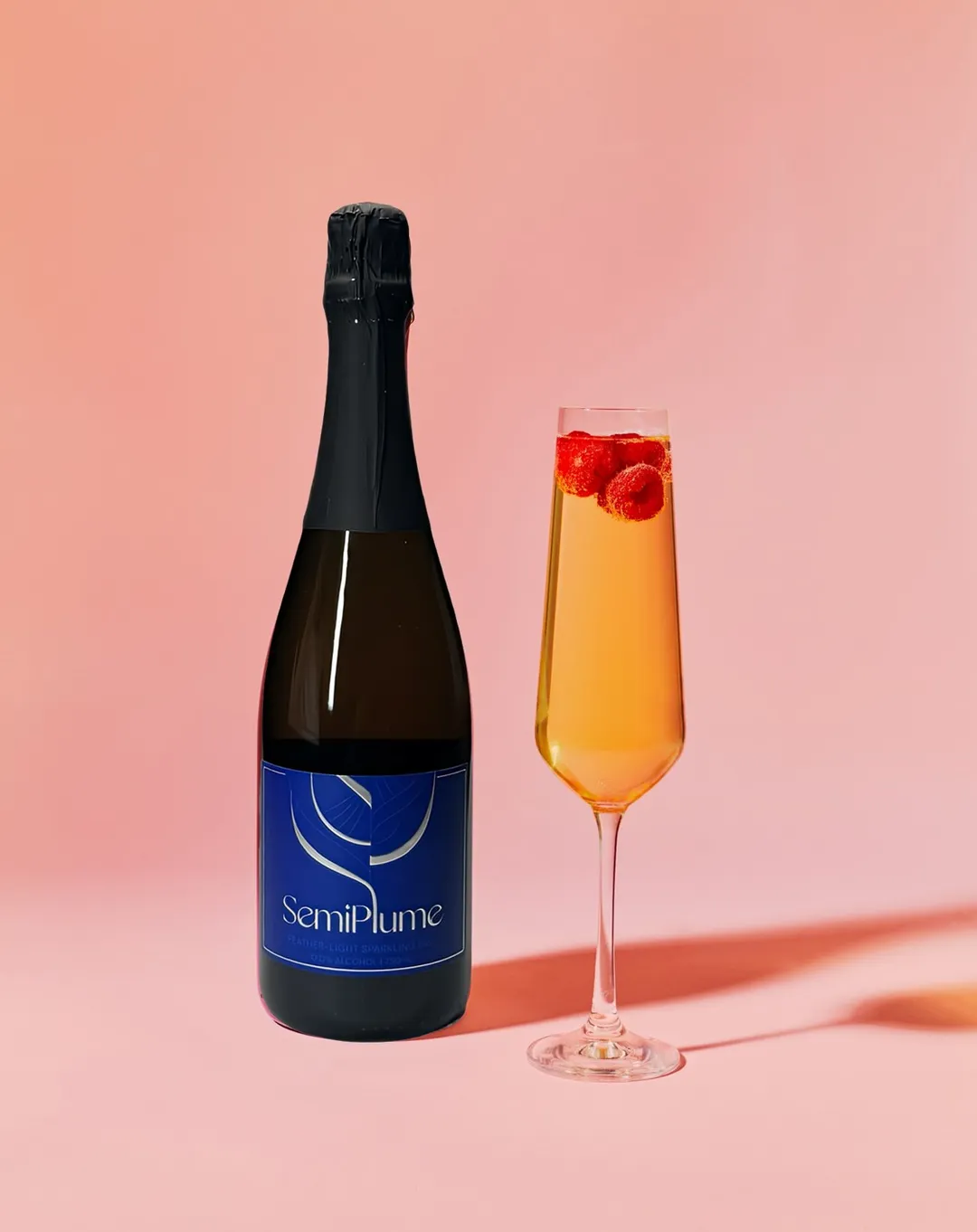 SemiPlume, NA Sparkling Tea 750ML