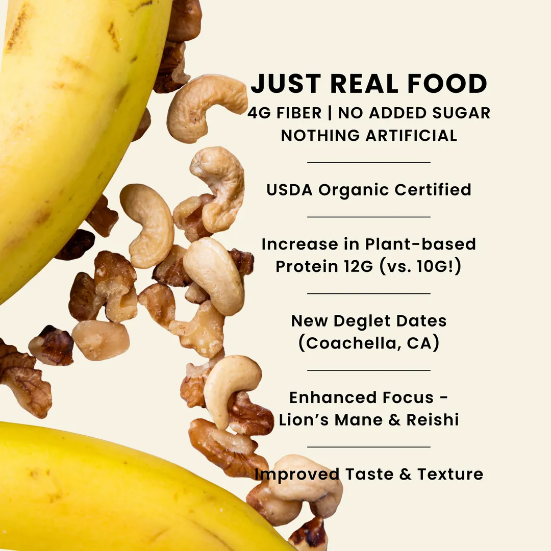 SEND Bars Organic Banana Bread Superfood Protein Bars (8-pk)
