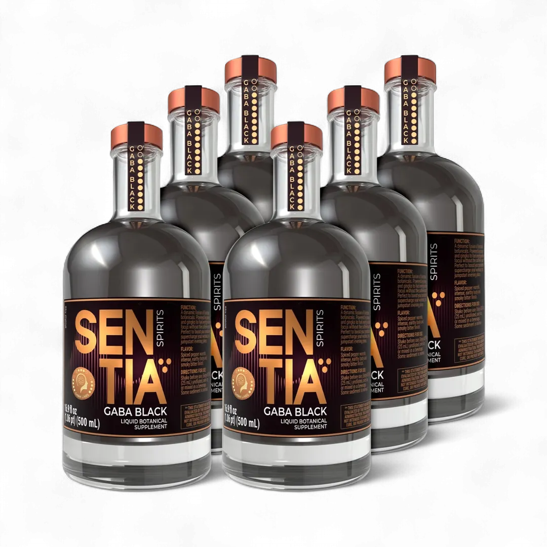 Sentia Gaba Black 500ml (x6)