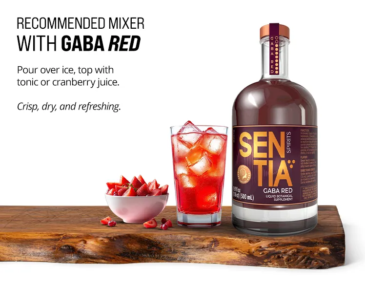 Sentia Gaba Red 500ml (x6)