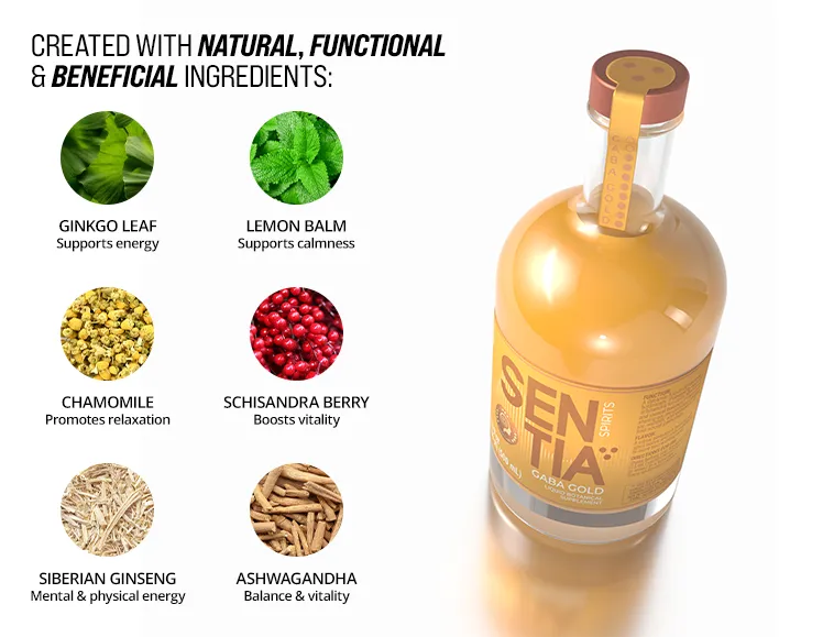 Sentia Gaba Gold 500ml (x6)