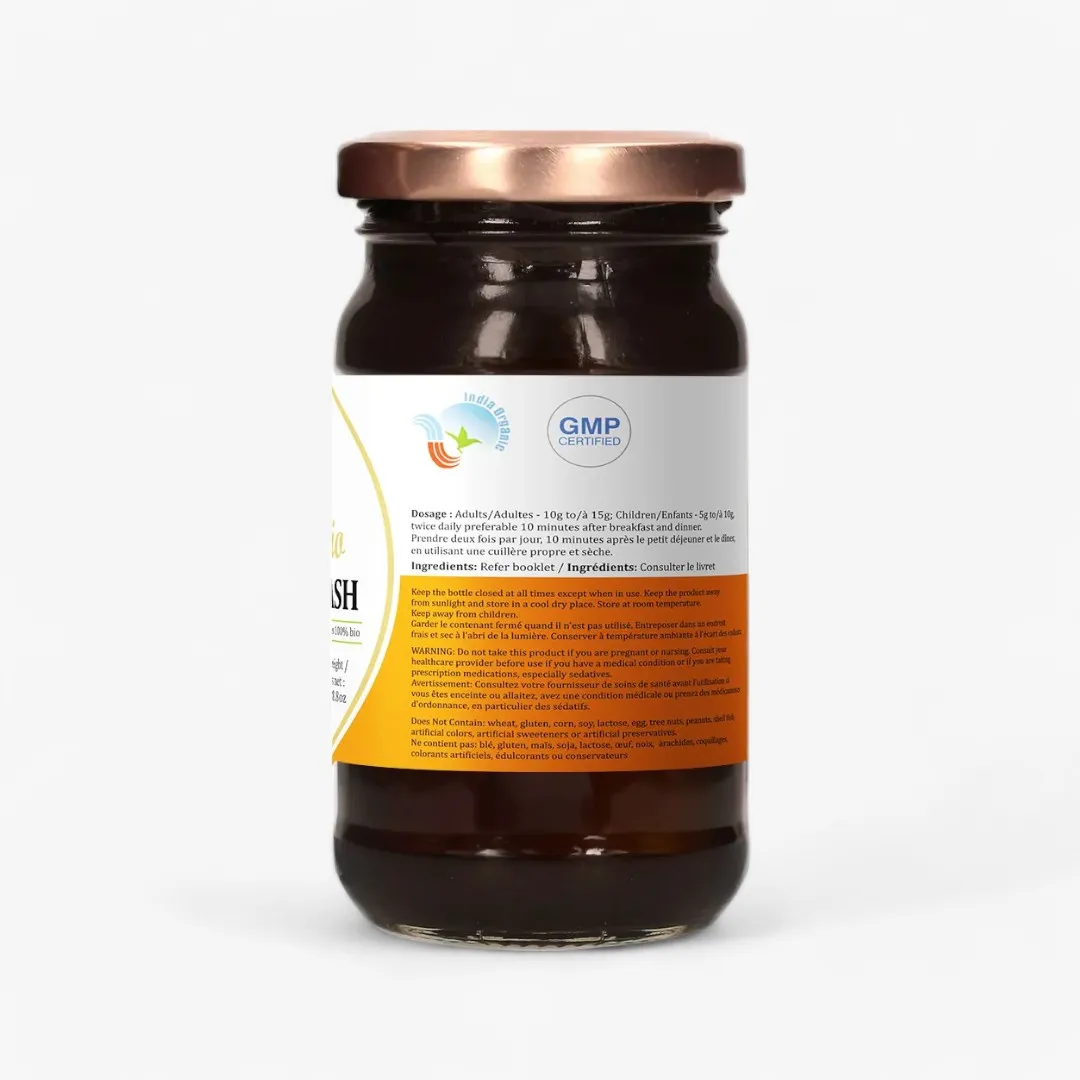 Organic Chyavanprash Jam/ Herbal Jam -  250 gm