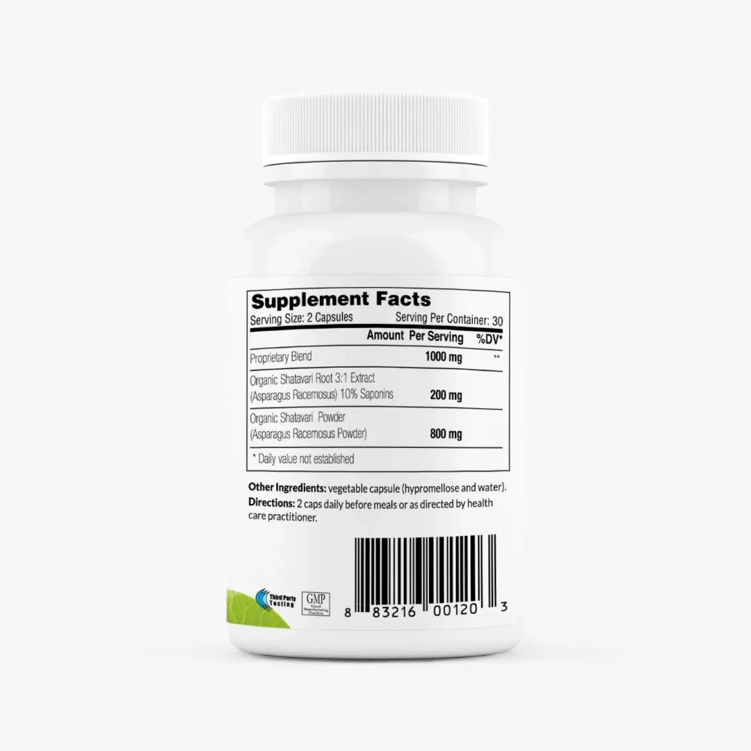 Organic Shatavari Vital Woman Capsules