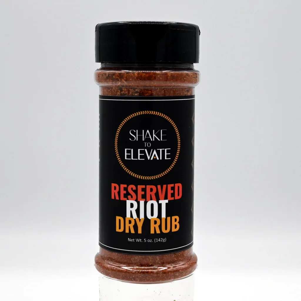 Shake to Elevate – Reserved Riot (Medium Spicy) No Salt Seasoning & Dry Rub