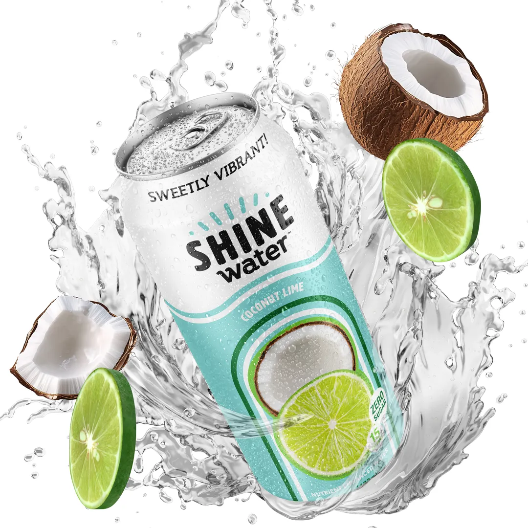 Coconut Lime Flavored Vitamin Enhanced Water - 12 Pack