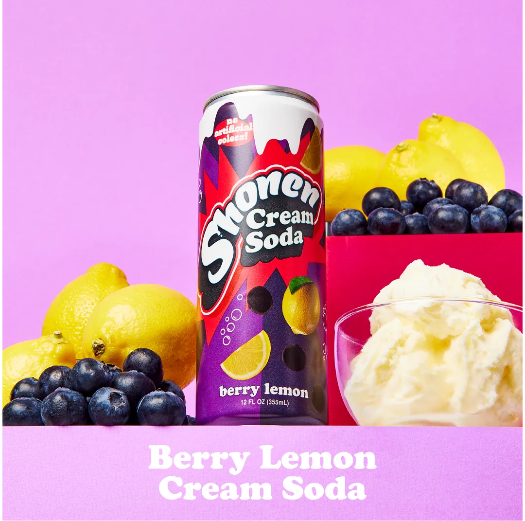 Berry Lemon Cream Soda