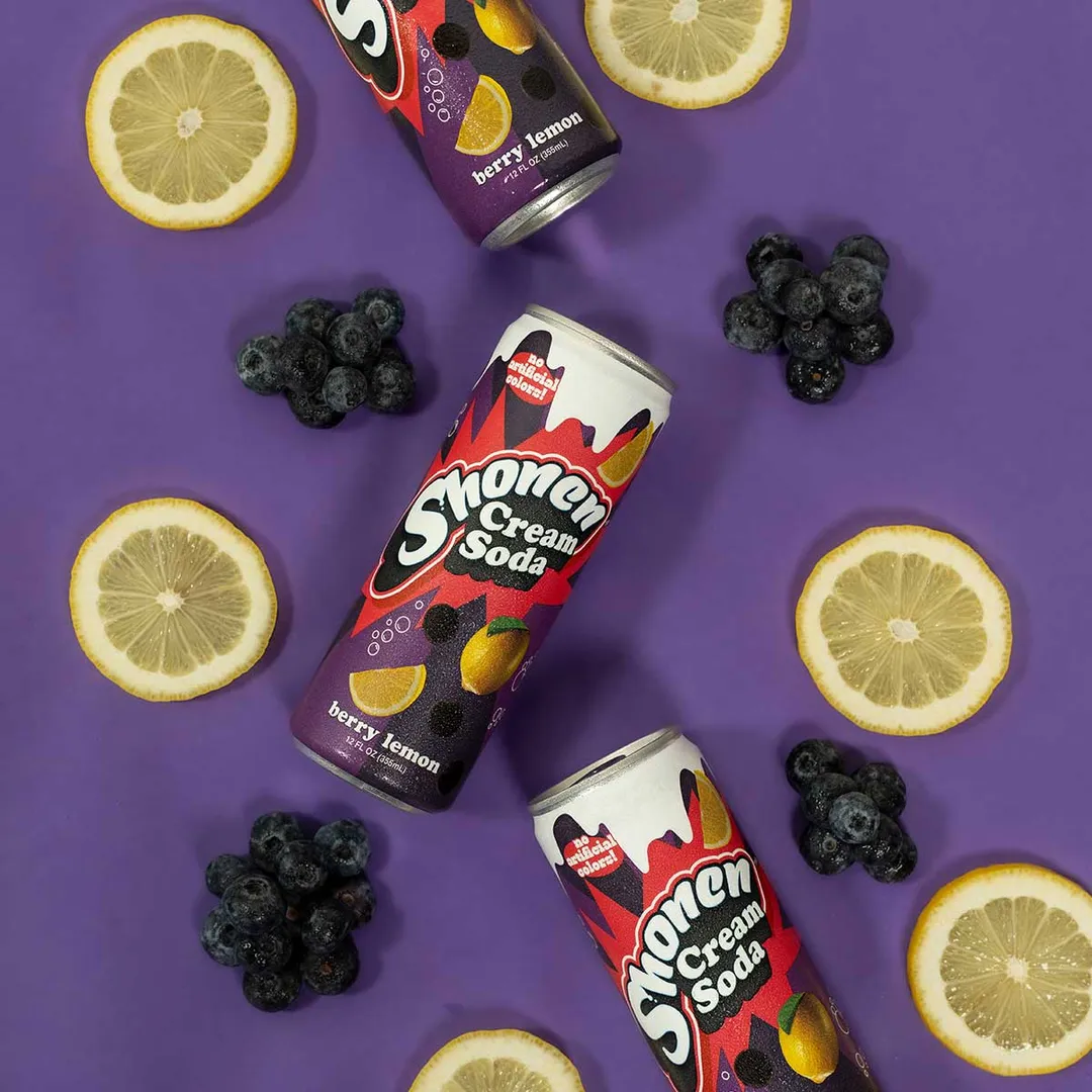 Berry Lemon Cream Soda