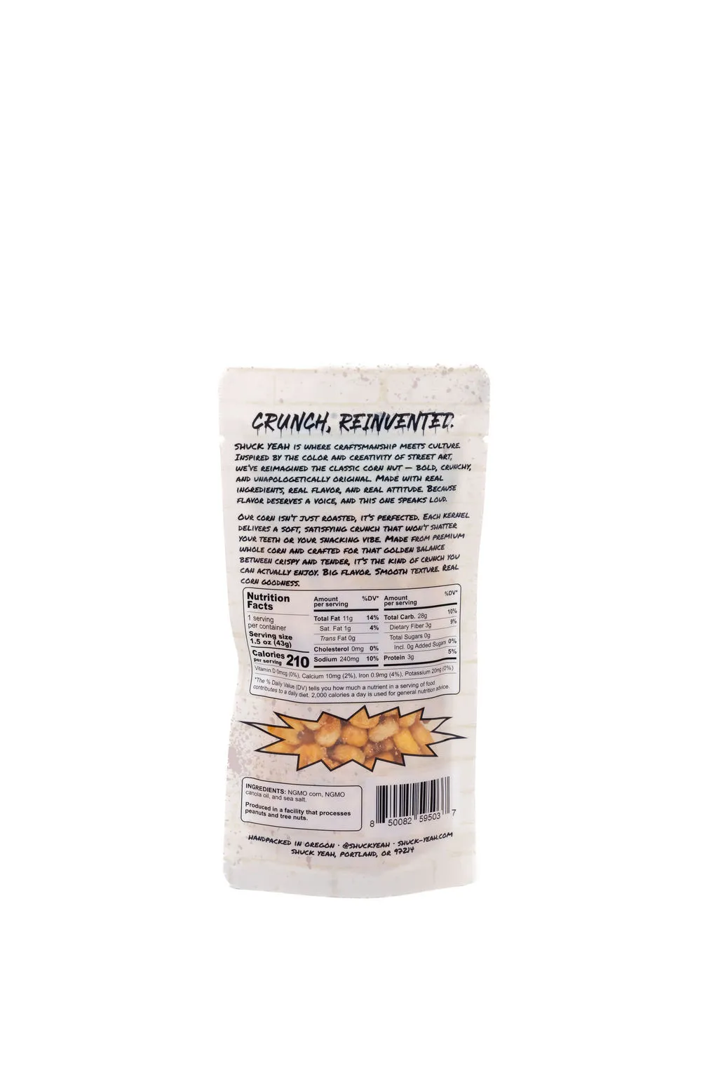 Signature Salt & Pepper: Reimagined Non-GMO Toasted Corn