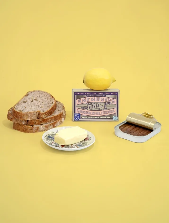 Cantabrian Anchovies Smoked Organic Extra Virgin Olive Oil