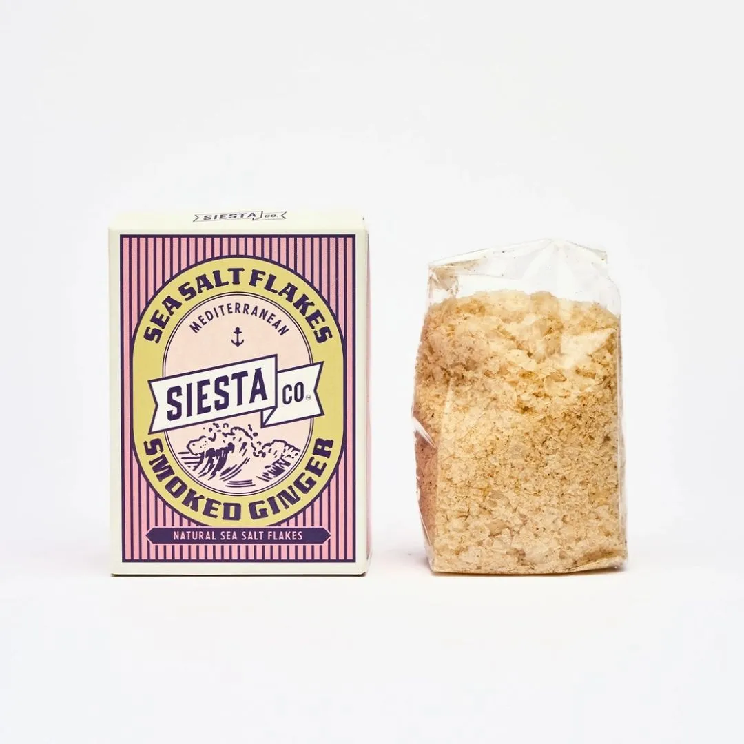 Ginger Sea Salt Flakes - 12 Pack