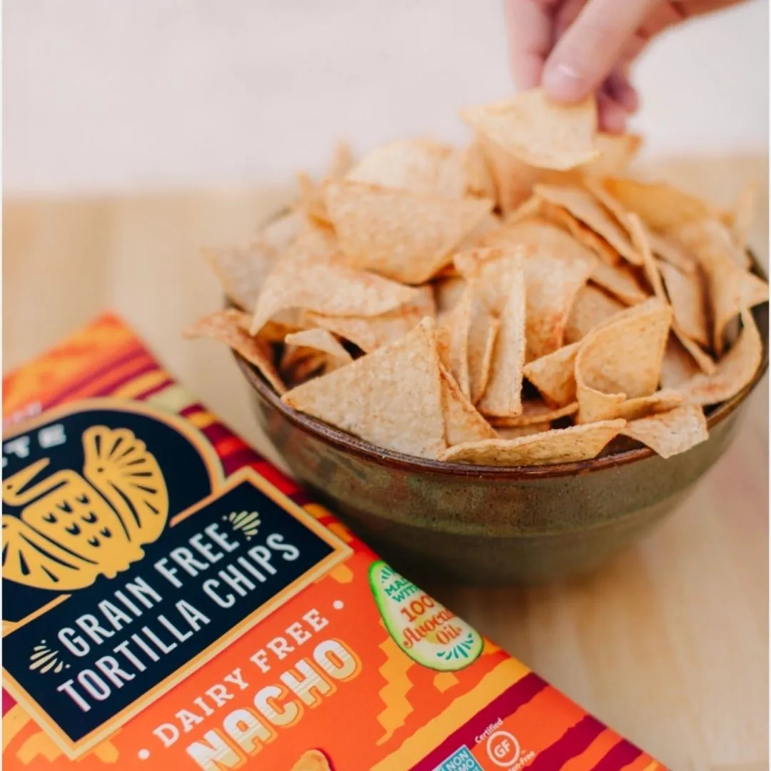 1oz Nacho Grain Free Tortilla Chips - 72 Bags