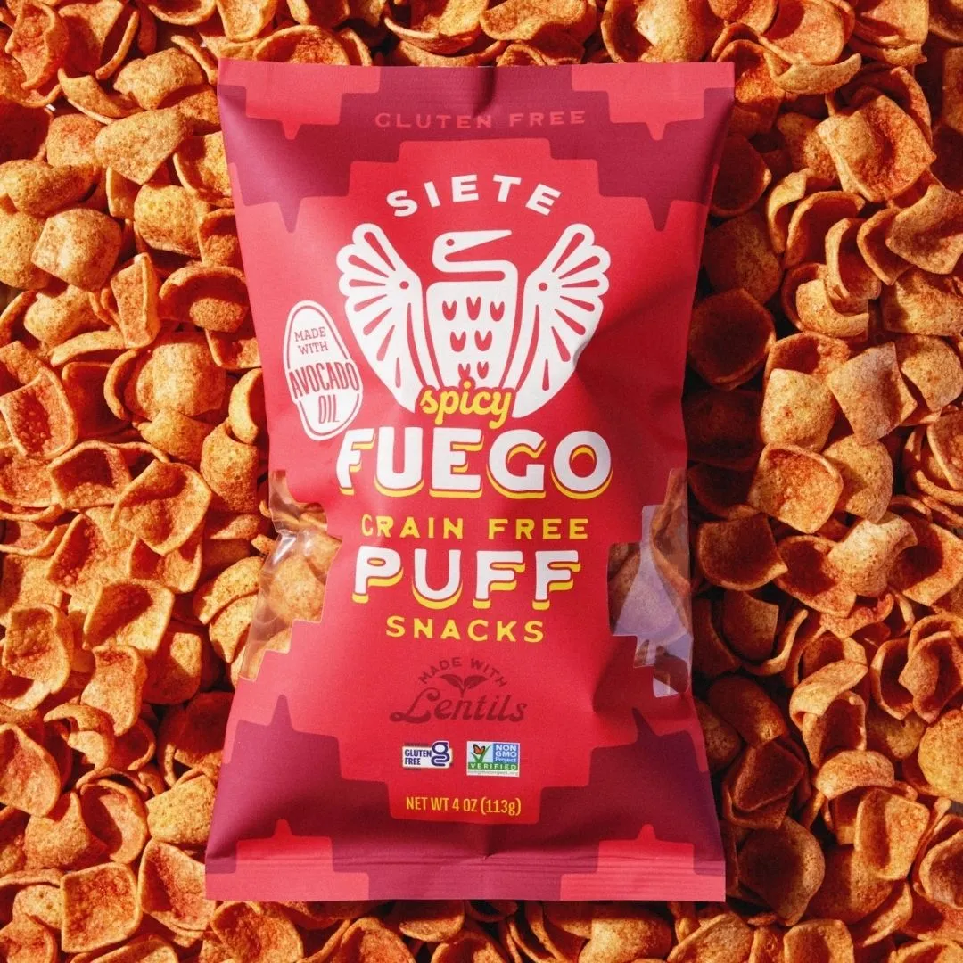 Fuego Grain Free Puff Snacks - 18 Bags