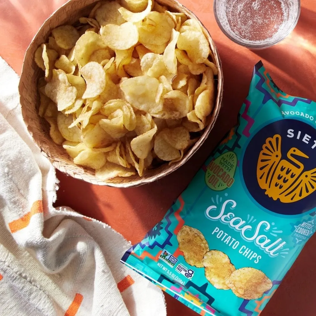 Sea Salt Kettle Cooked Potato Chips - 24 Bags