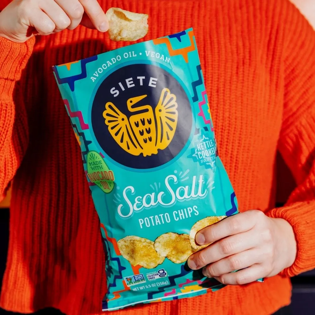 Sea Salt Kettle Cooked Potato Chips - 24 Bags