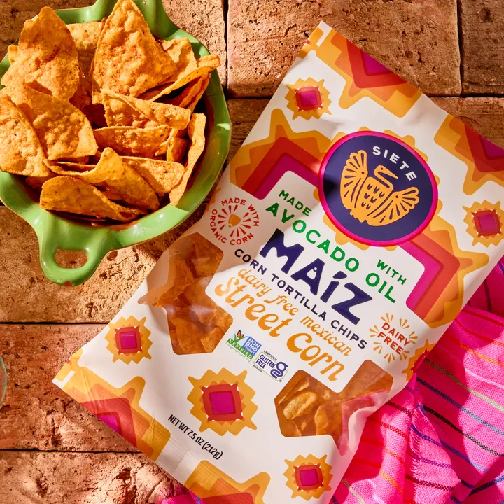 Maíz Dairy Free Mexican Street Corn Tortilla Chips - 18pk