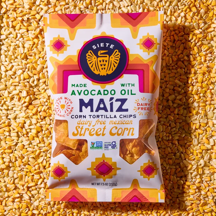 Maíz Dairy Free Mexican Street Corn Tortilla Chips - 18pk