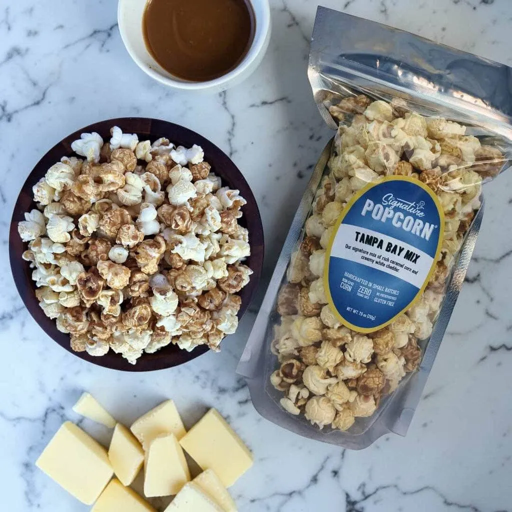 Large Gourmet Tampa Bay Mix Popcorn Bag