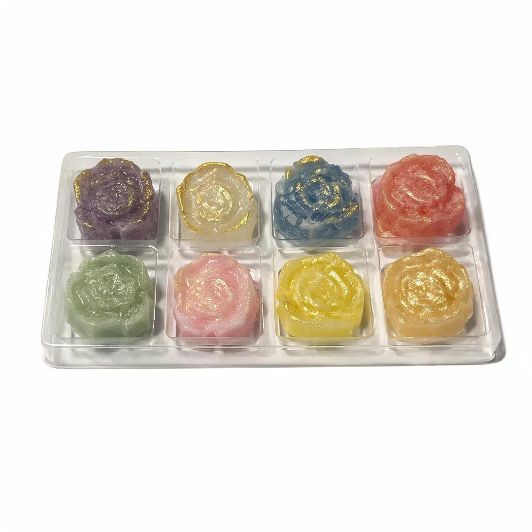 Crystal Candy Rose Treat Box - Mixed Fruit Collection