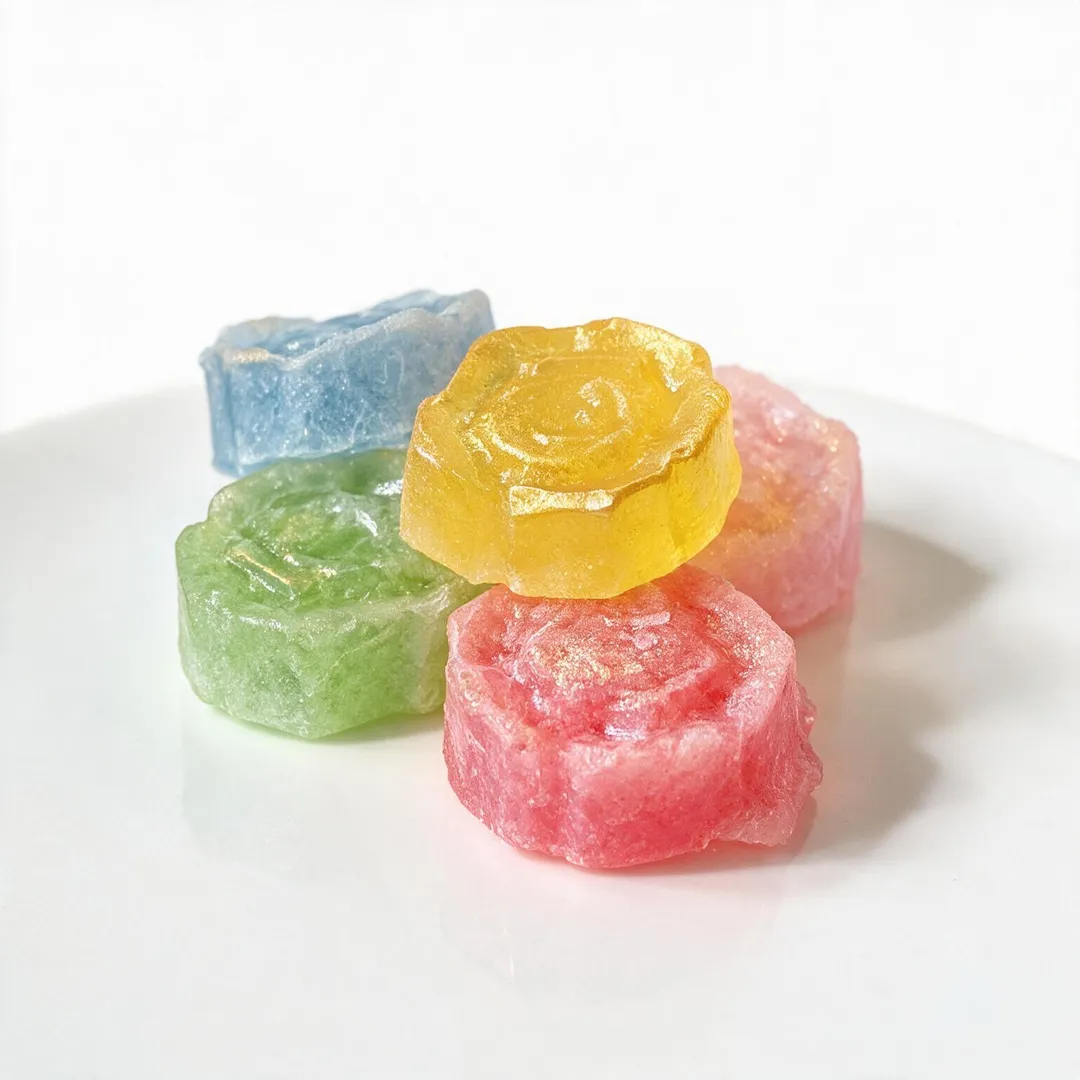 Crystal Candy Rose Treat Box - Mixed Fruit Collection