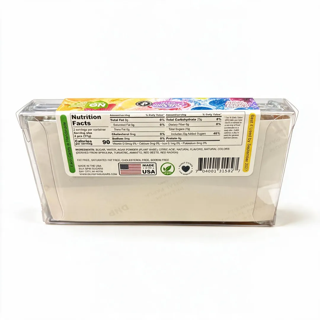 Crystal Candy Rose Treat Box - Mixed Fruit Collection