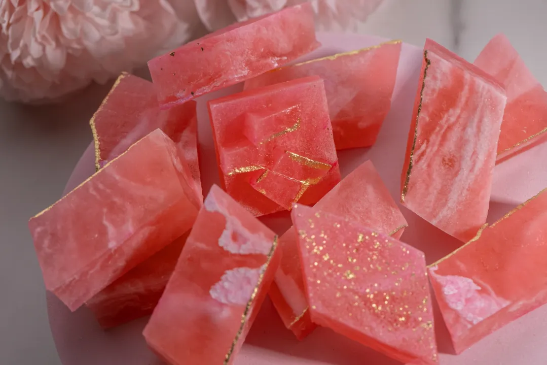 Watermelon Citrus Pink Calcite