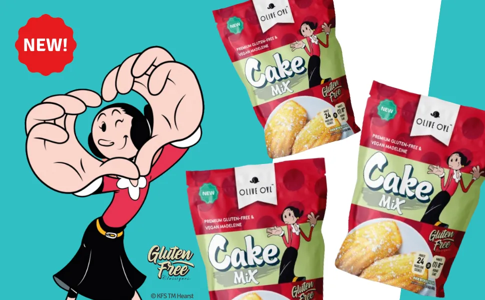 Olive Oyl Premium Gluten-Free & Vegan Cake Mix