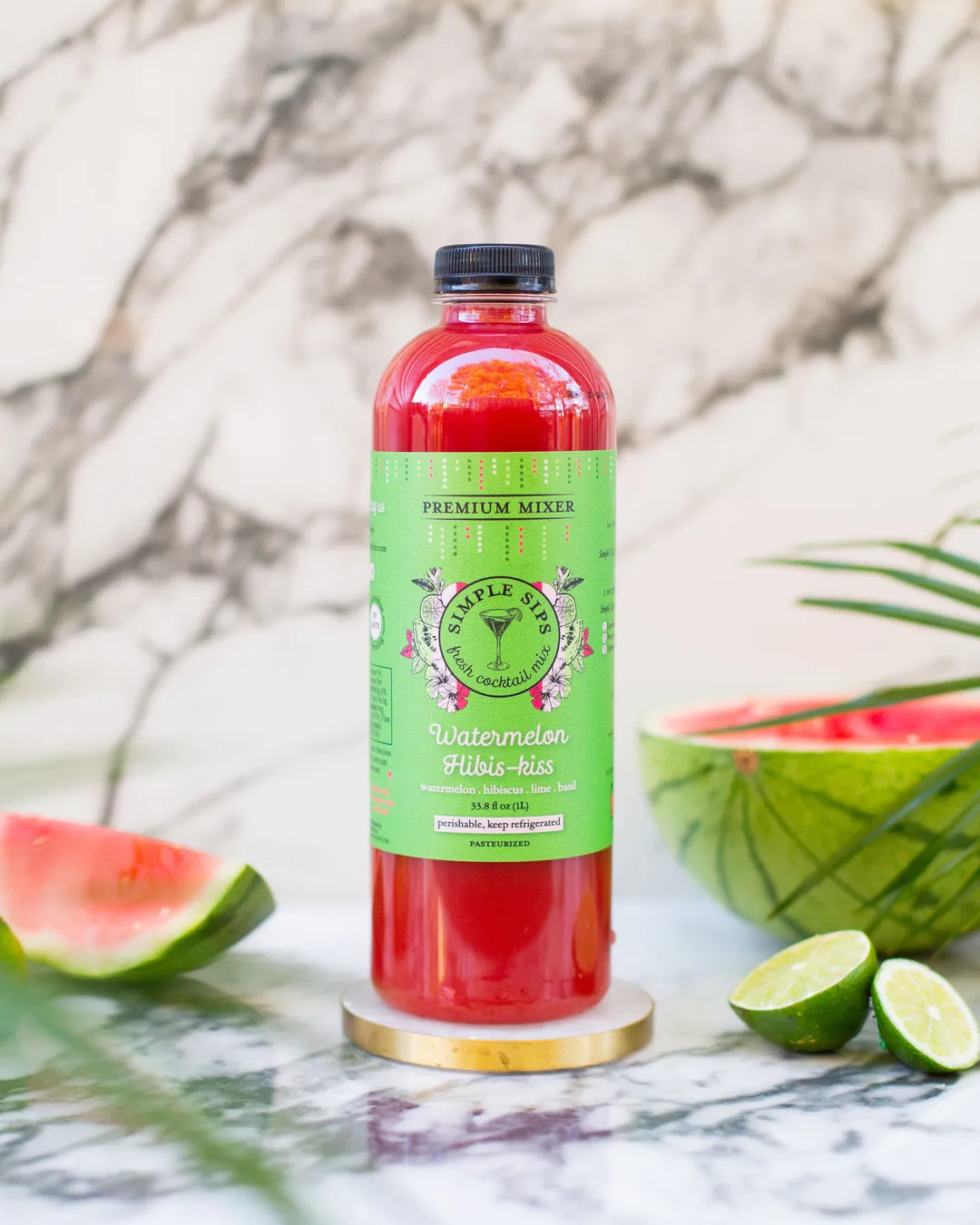 Watermelon Hibis-kiss Cocktail Mix - 1L (Case of 6)