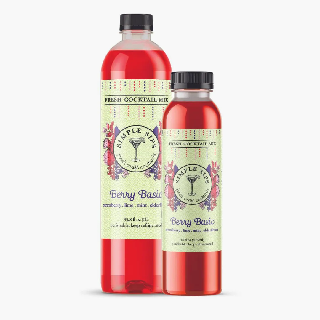 Berry Basic Fresh Cocktail Mix - 1L (Case of 6)