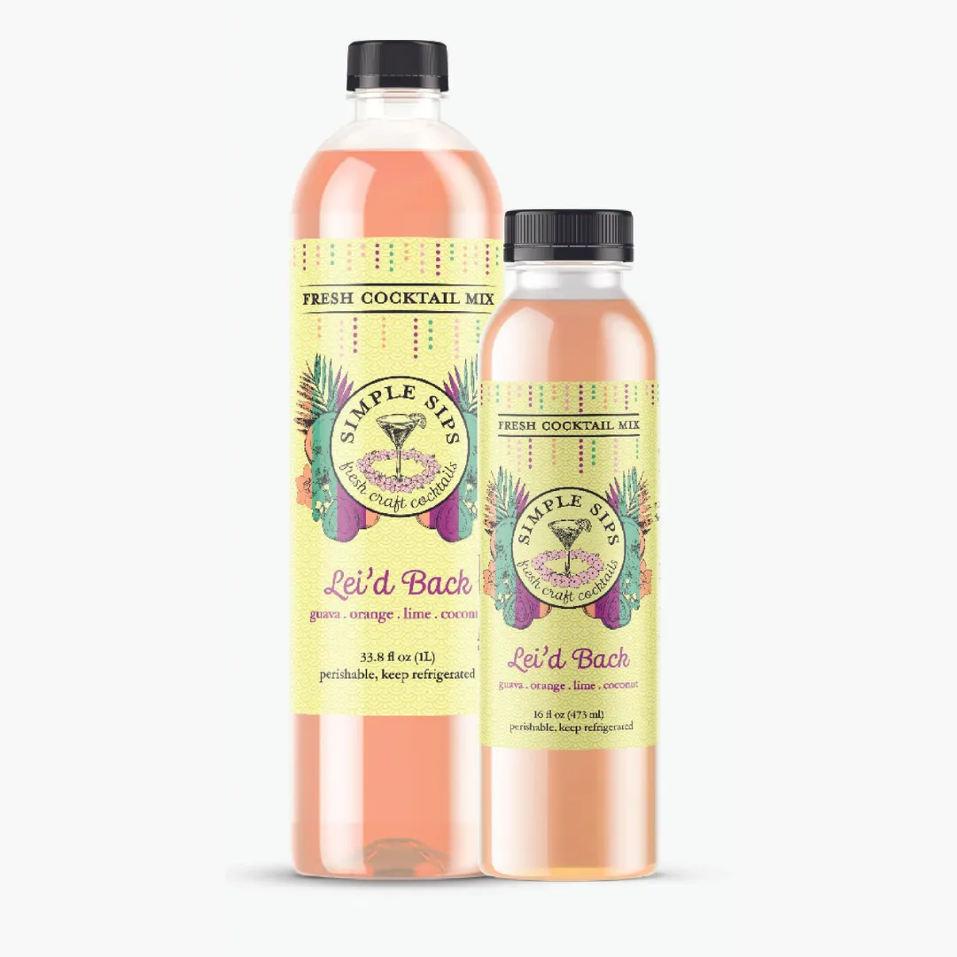 Lei'd Back Fresh Cocktail Mix - 1L (Case of 6)