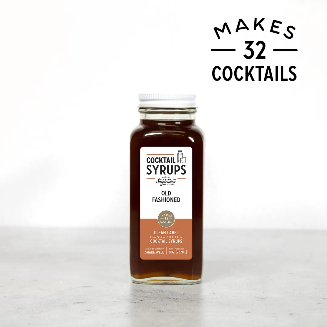 Old Fashioned Cocktail Syrup | Clean Label Cocktail Syrups