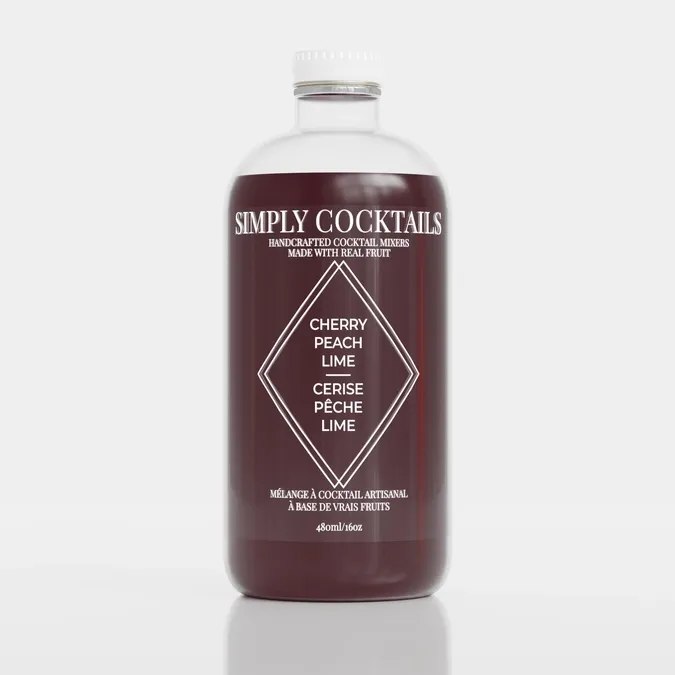 Cherry & Peach Cocktail Mix - 16oz 