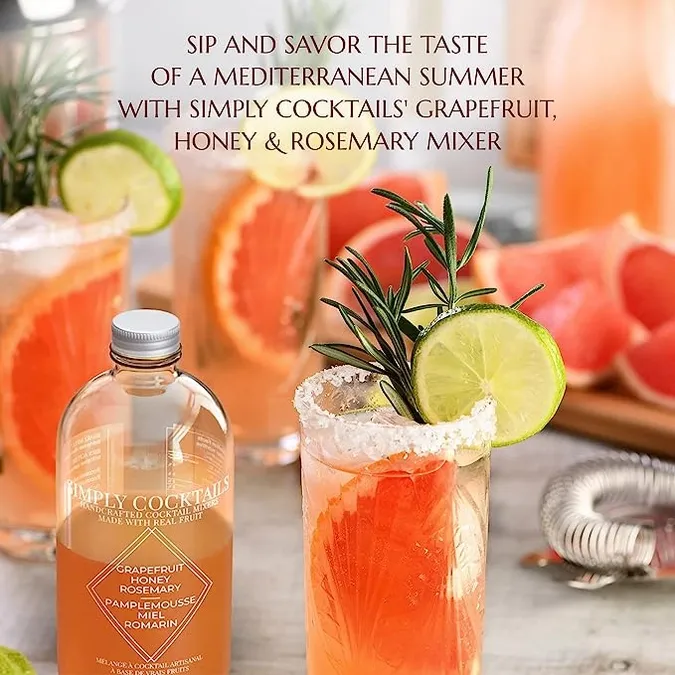 Grapefruit Rosemary Cocktail Mix - 16oz