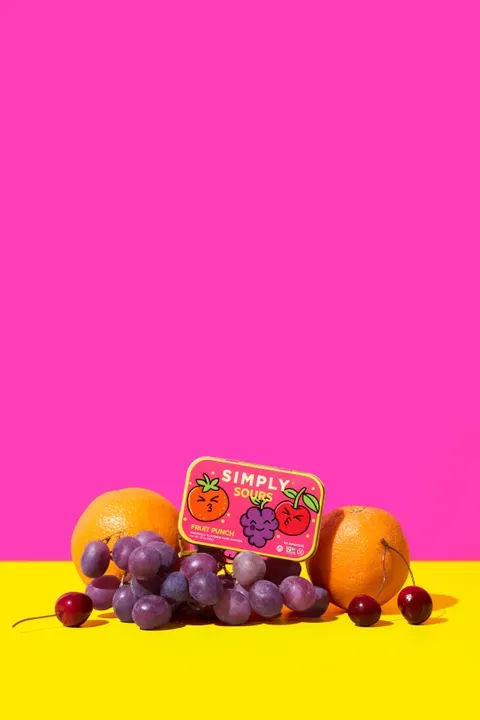 Simply Sours - Fruit Punch 1.8oz | 6 Tins