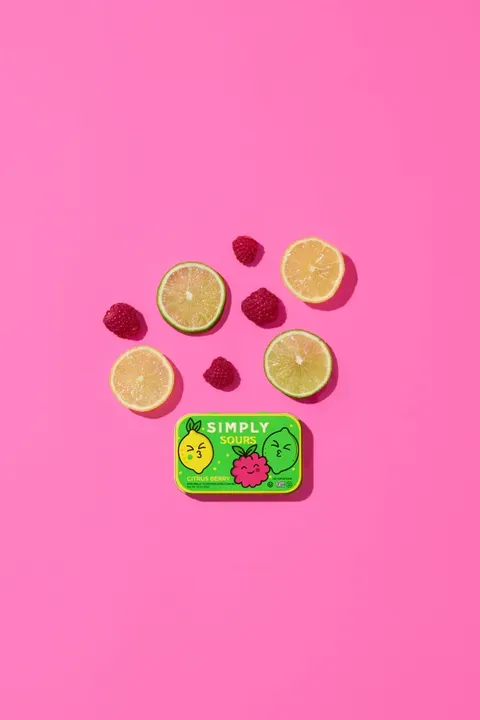 Simply Sours - Citrus Berry 1.8oz | 6 Tins