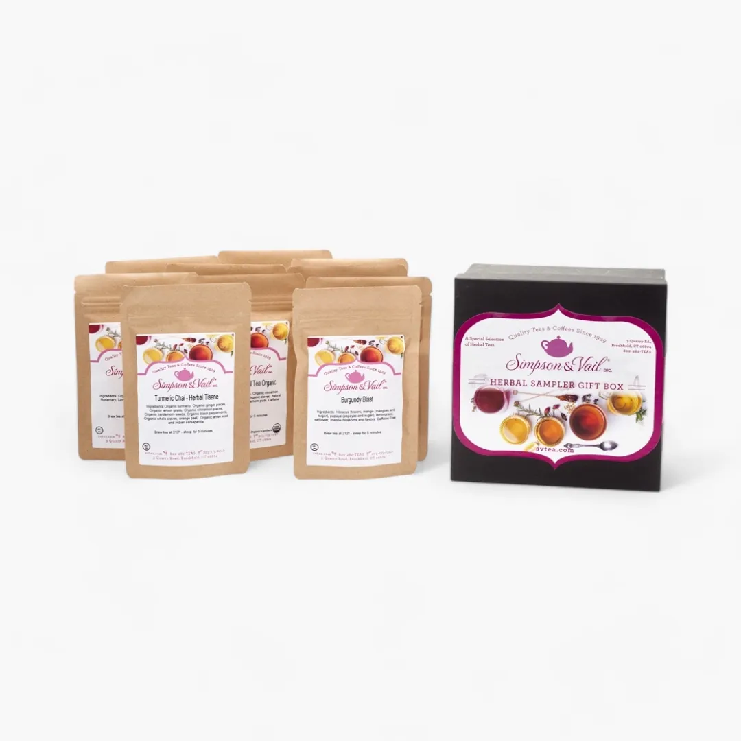 Herbal Sampler Tea Box [10 pkgs]