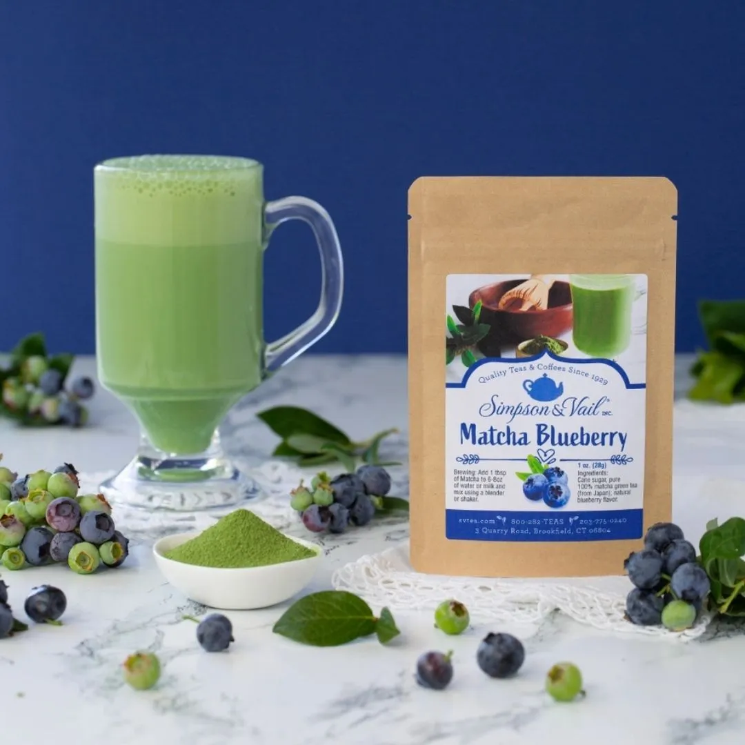 Matcha - Blueberry (4 oz)