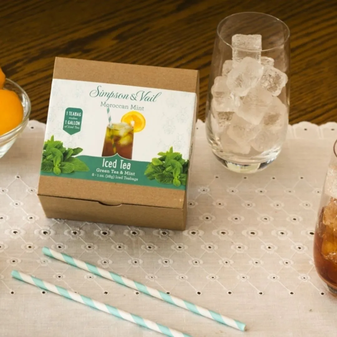Moroccan Mint Iced Teabags (8/box)